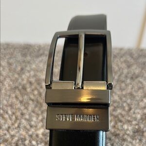 Steve Madden Black Belt
